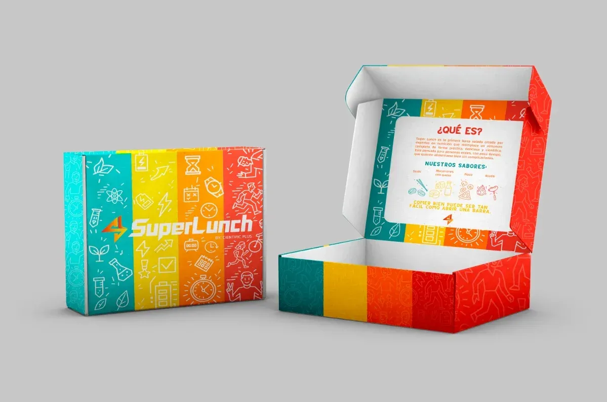 Trabajo de BrandUp para Superlunch